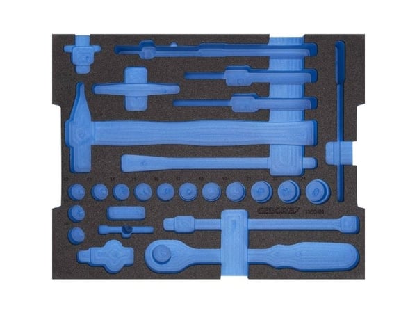 Gedore EI-1100-01, 398 mm, 230 mm, 200 g