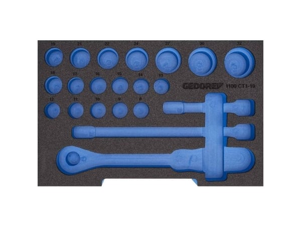 Gedore EI-1100 CT1-19, 1575 mm, 230 mm, 85 g