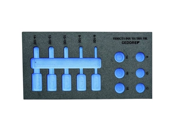 Gedore 2957949, 322 mm, 62 mm, 50 g