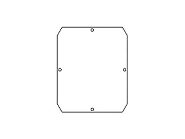 Molex Molex MWE Industrial Solution 936040053 Kotelon kansi 144 x 119 x 1,5 Teräs sinkitty 1 kpl 1 kpl
