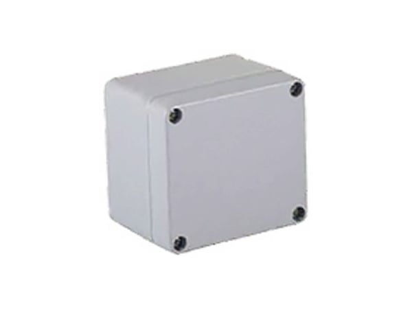 Molex MWE Industrial Solution 936040157 universalkabinett 75 x 80 x 57 sprøytestøpt aluminium, pulverlakkert, gråhvit (RAL 7035) 1 stk