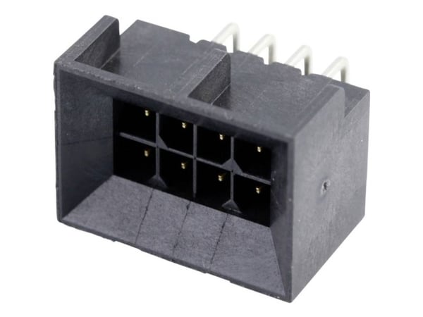Molex uppoasennettava tappiliuska (vakio) Napojen kokonaismäärä 8 Ristikoiden koko: 3 mm 444280801 1 kpl Lokero