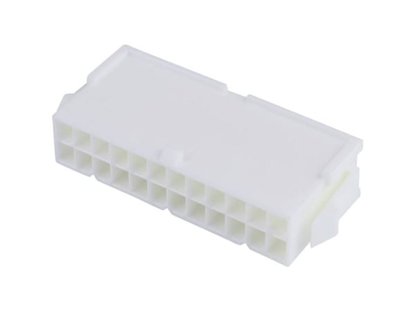 Molex anslutningskabinett-kabel Totalt antal poler 24 Rasteravstånd 4,2 mm 39012246 1 st