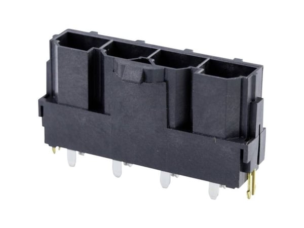 Molex uppoasennettava tappiliuska (vakio) Napojen kokonaismäärä 4 Ristikoko: 10 mm 428194213 1 kpl Lokerikko