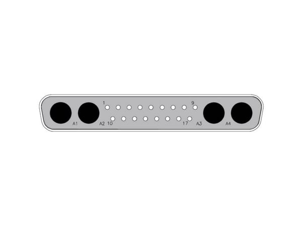 Molex Molex MOL Power & Signal Sol. 1731070067 D-SUB-liitin Nastojen määrä: 21 Juottaminen 1 kpl Pakkaus Laatikko