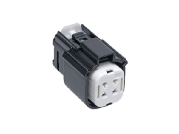 Molex 194180001 MX150L 8 Circuit Receptacle for 18-22 AWG Wire, with CPA, Black