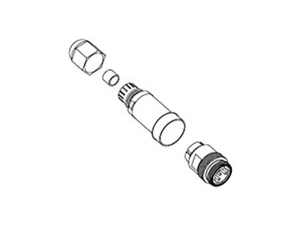 Molex 1300170029 Anturi/toimilaitteen liitin Liitin Nastojen lukumäärä (RJ): 5 1 kpl 1 kpl