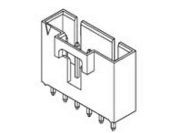 Molex 705430300 CGrid SL VHdr SR 160 30SAU 6Ckt