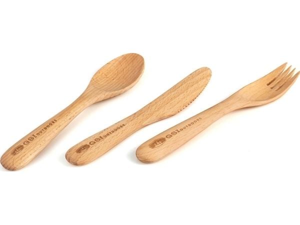 GSI Outdoors bestikksett Gsi rakau cutlery set