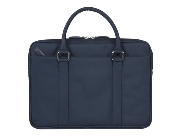 dbramante1928 Stelvio Slim Laptop Bag PURE - Notebookbæreveske - 14" - blå, sølvfinishmaskinvare