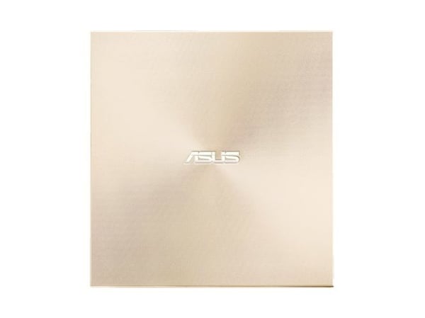 ASUS ZenDrive U9M SDRW-08U9M-U - Platestasjon - DVD±RW (±R DL) - 8x/8x - USB 2.0 - ekstern - gull