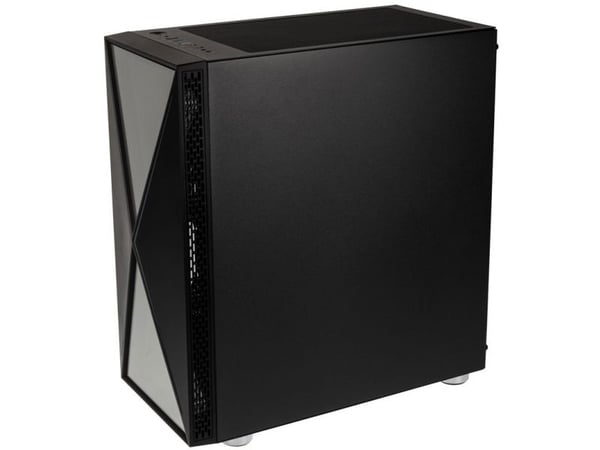 Kolink Void X, Midi Tower, PC, Sort, ATX, EATX, Micro ATX, Mini-ITX, Plast, Stål, Herdet glass, Spilling