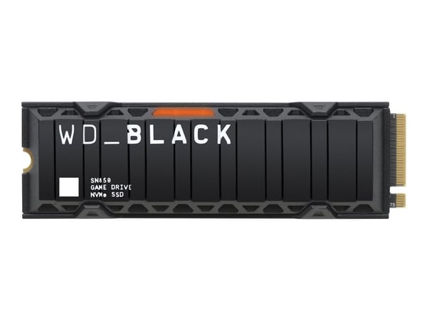 WD Black SN850 NVMe SSD WDBAPZ0010BNC - SSD - 1 TB - intern - M.2 2280 - PCIe 4.0 x4 (NVMe) - integrert kjøle