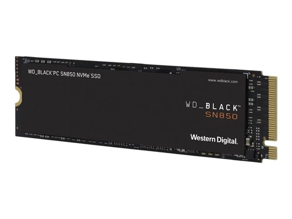 WD Black SN850 NVMe SSD WDBAPZ0010BNC - SSD - 1 TB - intern - M.2 2280 - PCIe 4.0 x4 (NVMe) - integrert kjøle