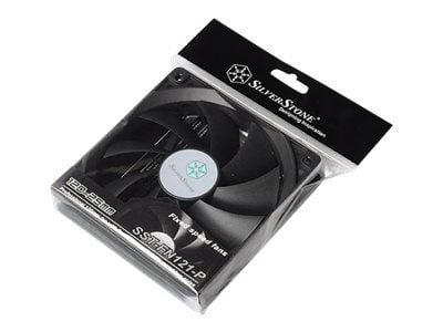 SilverStone FN121-P - Kabinettvifte - 120 mm - svart