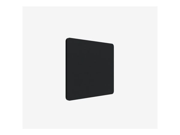 Bordskærm, Lintex Edge, sort, 700x800