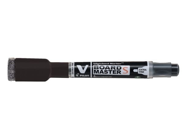Marker Pilot V-Boardmaster S EF sort 1,3 mm bredd - (10 st.)