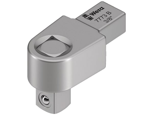 Wera 05078205001, Stikkontakt, 3/8", Metrisk, 1 hoder, 44 mm, Kromvanadiumstål