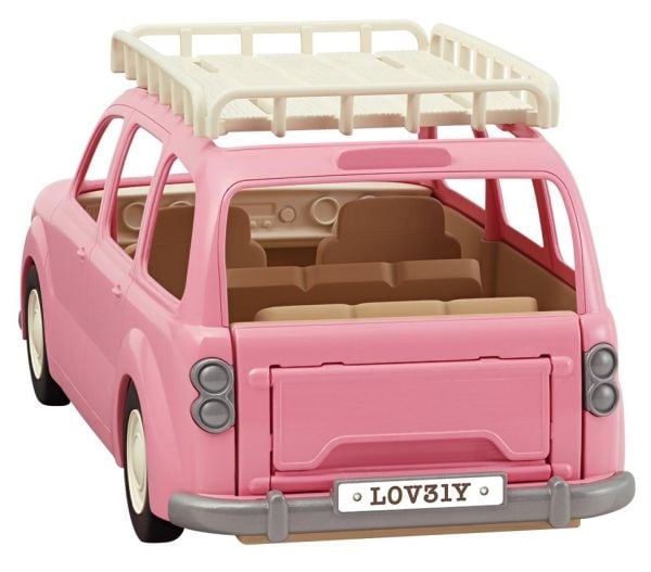 Sylvanian Families Familiebil - rosa
