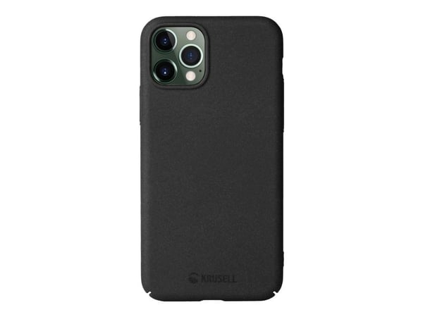 Krusell Sandcover, Suojus, Apple, iPhone 12/12 Pro, 14,7 cm (5.78"), Musta