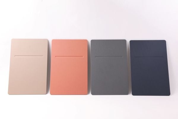 POUT Mouse pad with high-speed wireless charging HANDS 3 PRO dust gray, Grå, Monokromatisk, ABS syntetisk, Polyurethan, USB-strøm, Antiskliunderlag