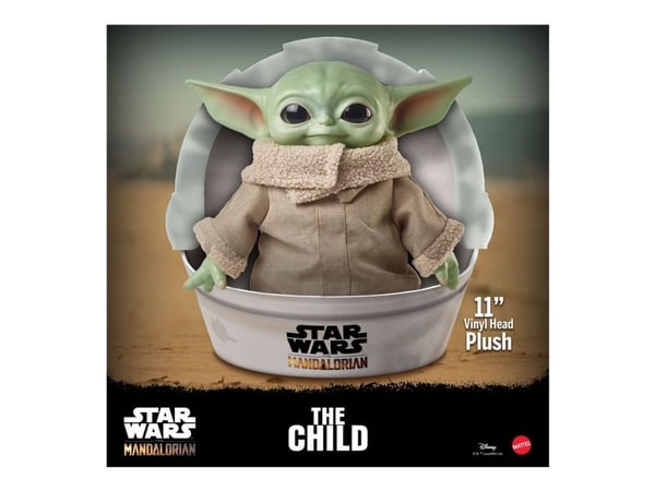 Disney Star Wars The Mandalorian - The Child Plush - 28 cm - grønn