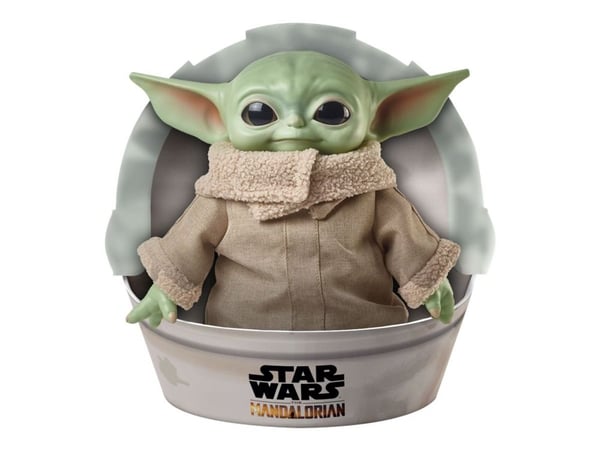 Disney Star Wars The Mandalorian - The Child Plush - 28 cm - grønn