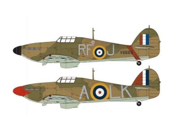 Airfix 21.A05127A, Flymodell med fastvinge, Monteringssett, 1:48, Hawker Hurricane Mk.1, 127 stykker, 8 år