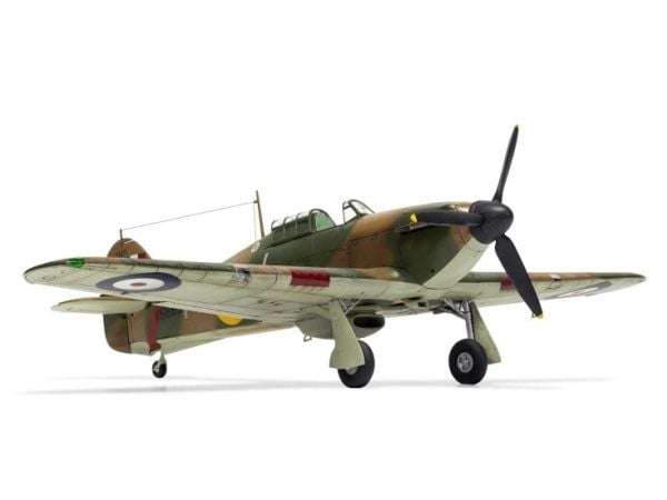 Airfix 21.A05127A, Flymodell med fastvinge, Monteringssett, 1:48, Hawker Hurricane Mk.1, 127 stykker, 8 år