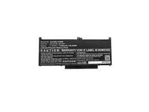 CoreParts - Batteri til bærbar PC (tilsvarer: Dell 05VC2M, Dell MXV9V, Dell N2K62, Dell 829MX, Dell WXW80, Dell K4Y2J) - litiumpolymer - 7200 mAh -...
