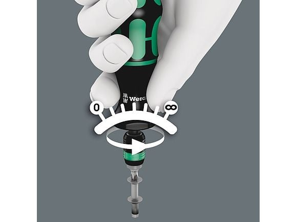 Wera 05074790001, 13,3 cm, Musta, Vihreä