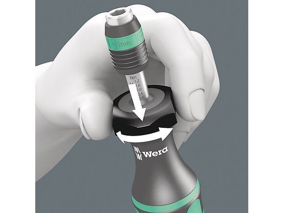 Wera 05074710001, 10,5 cm, Musta, Vihreä