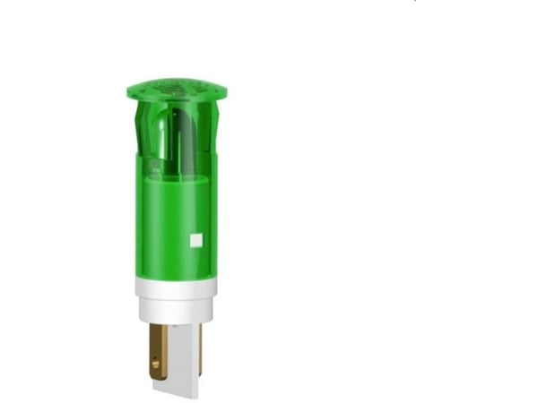 Signal Construct SKGU10728A LED-signallampa grön 230 V/AC, 130 V/DC (fack)