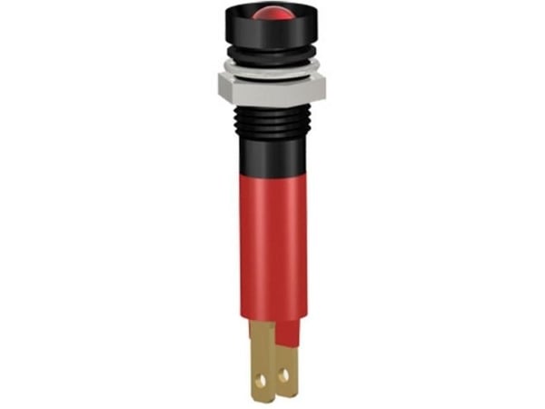 Merkkivalo Construct SWUU08624A LED-merkkivalo Valkoinen 24 V DC/AC Lokero