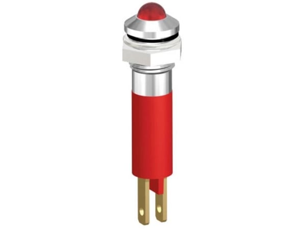 Merkkivalo Construct SWQU08124A LED-merkkivalo Keltainen 24 V DC/AC Lokero