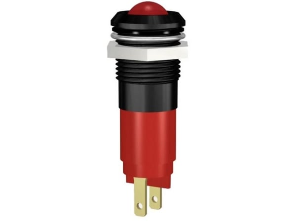 Merkkivalo Construct SWDU14724A LED-merkkivalo Vihreä 24 V DC/AC Lokero