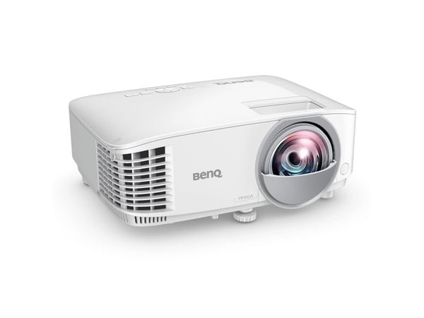 BenQ MW809STH - DLP-projektor - bärbar - 3D - 3600 ANSI lumen - WXGA (1280 x 800) - 16:10 - 720p - fast objektiv med kort kastavstånd