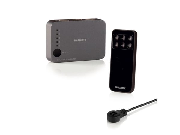 Marmitek Connect 350 UHD 2.0, HDMI, 2.0b, Sort, 2160p, 18 Gbit/s, 600 MHz