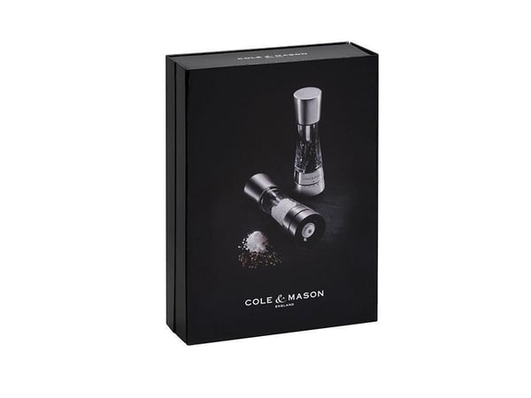 Cole & Mason H59408G, Rustfritt stål, Akryl, Rustfritt stål, Salt, Pepper, 6 cm, 190 mm, 300 g