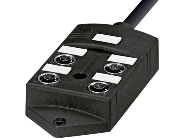 LAPP 22260010 sensor/aktorbox passiv M12-fördelare med plastgänga 1 st (22260010)
