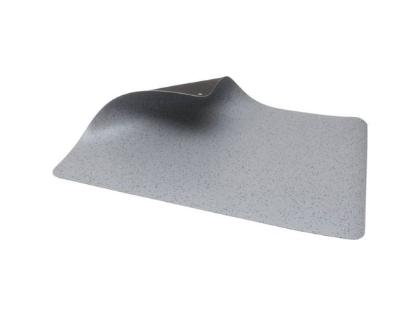 Wolfgang Warmbier PR-2.0 PVC ESD lattiamatto, harmaa (L x S x K) 2000 x 1500 x 2 mm sis. maakaapelin