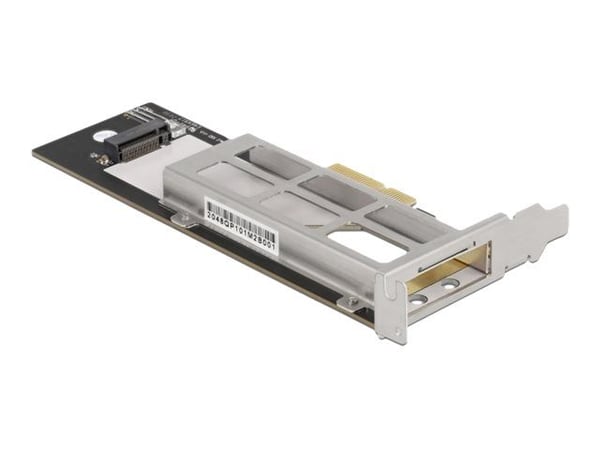 DeLOCK 47003, PCIe, M.2, PCIe 3.0, Harmaa, 32 Gbit/s, -40 - 85 °C