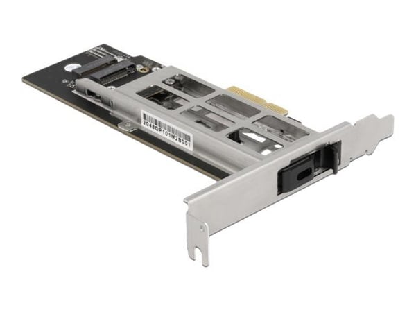 DeLOCK 47003, PCIe, M.2, PCIe 3.0, Harmaa, 32 Gbit/s, -40 - 85 °C