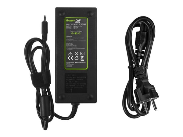 Green Cell PRO - Strømadapter - AC - 130 watt - svart - for Dell XPS 15 (9530), 15 9550
