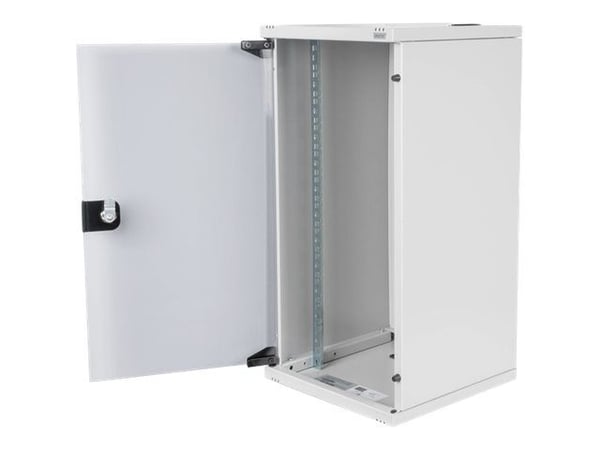Digitus DN-10-12U - Rack skåp - väggmontering - grå, RAL 7035 - 12U - 10"