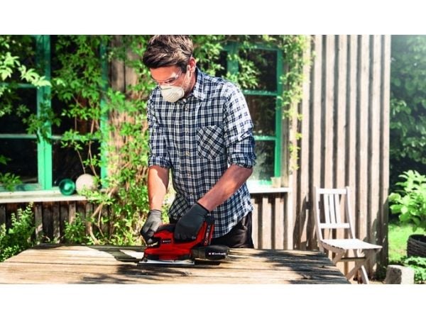 Einhell TE-OS 18/230 Li Solo, Båndsliper, Sort, Rød, 7000 RPM, 11000 RPM, 14000 OPM, 22000 OPM - SOLO
