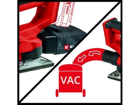 Einhell TE-OS 18/230 Li Solo, Båndsliper, Sort, Rød, 7000 RPM, 11000 RPM, 14000 OPM, 22000 OPM - SOLO