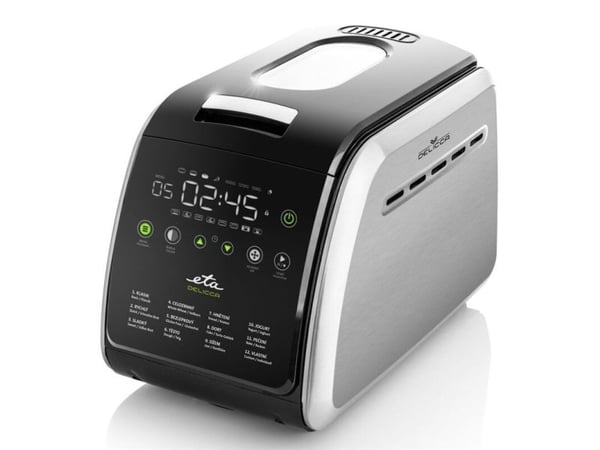 ETA Delicca II 7149 90030 - Brødmaskin - 850 W - rustfritt stål / svart