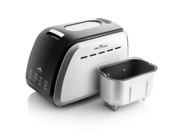 ETA Delicca II 7149 90030 - Brødmaskin - 850 W - rustfritt stål / svart