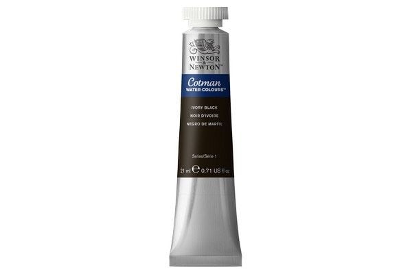 Cotman Water Col 21Ml Ivory Black 331